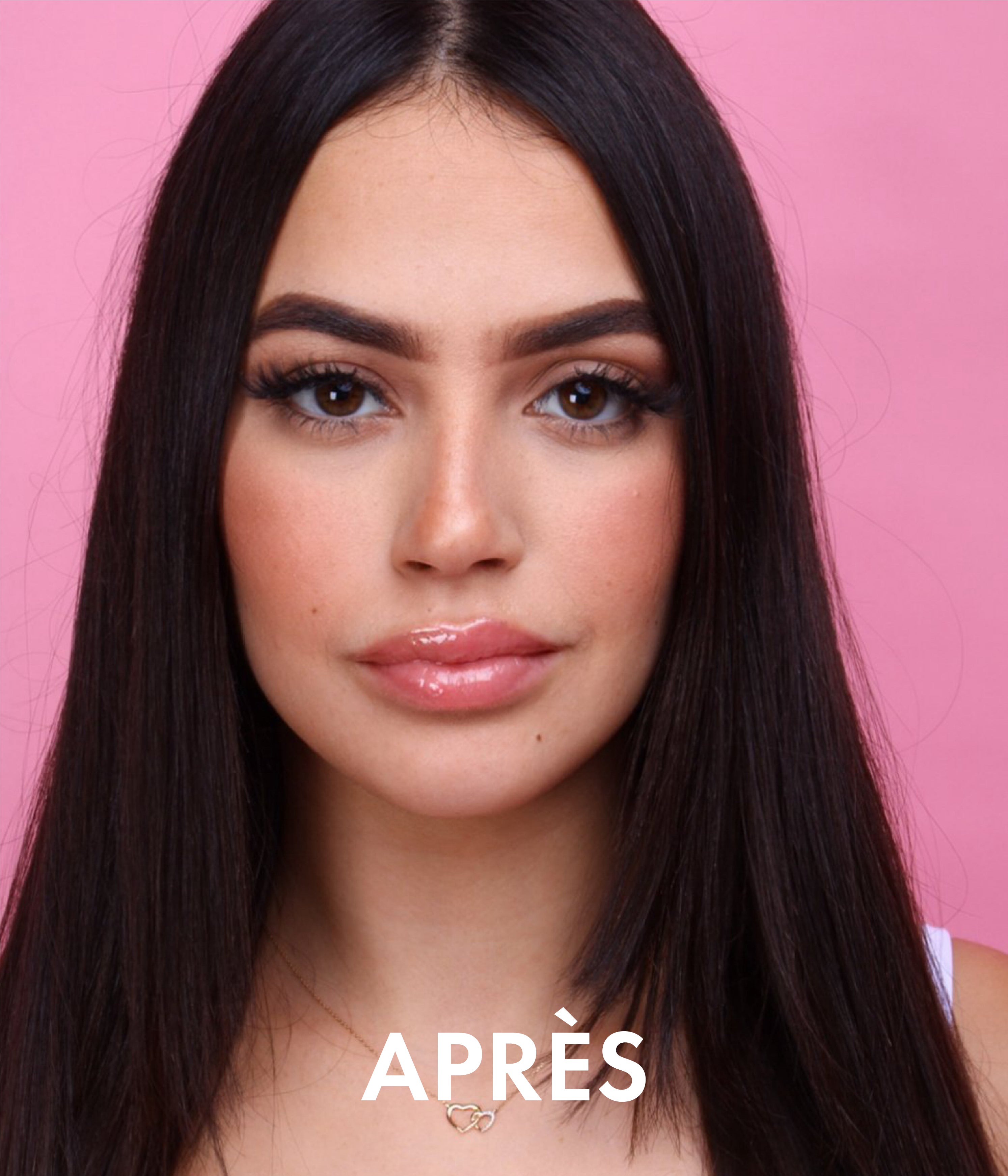 Duo lip gloss Repulpeur EXTRÊME  Rose nude & Transparent