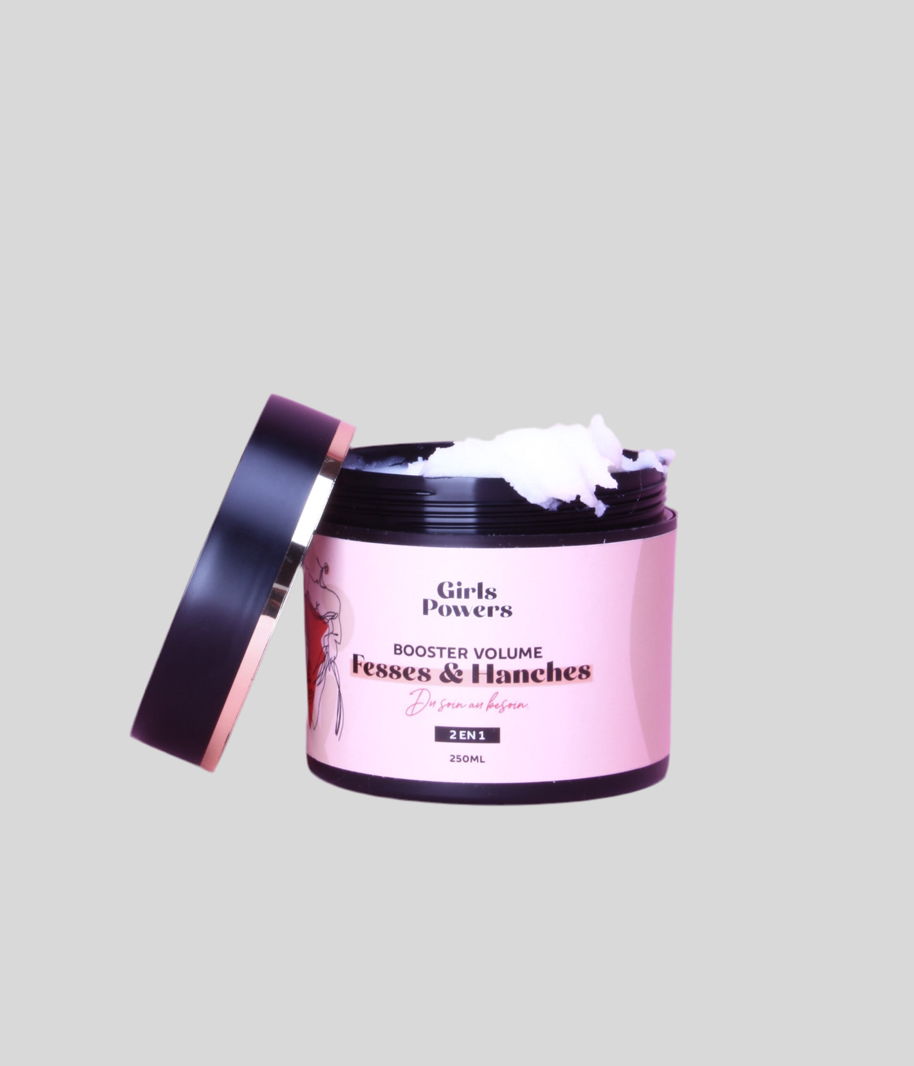 2 crème fesse ancien et news