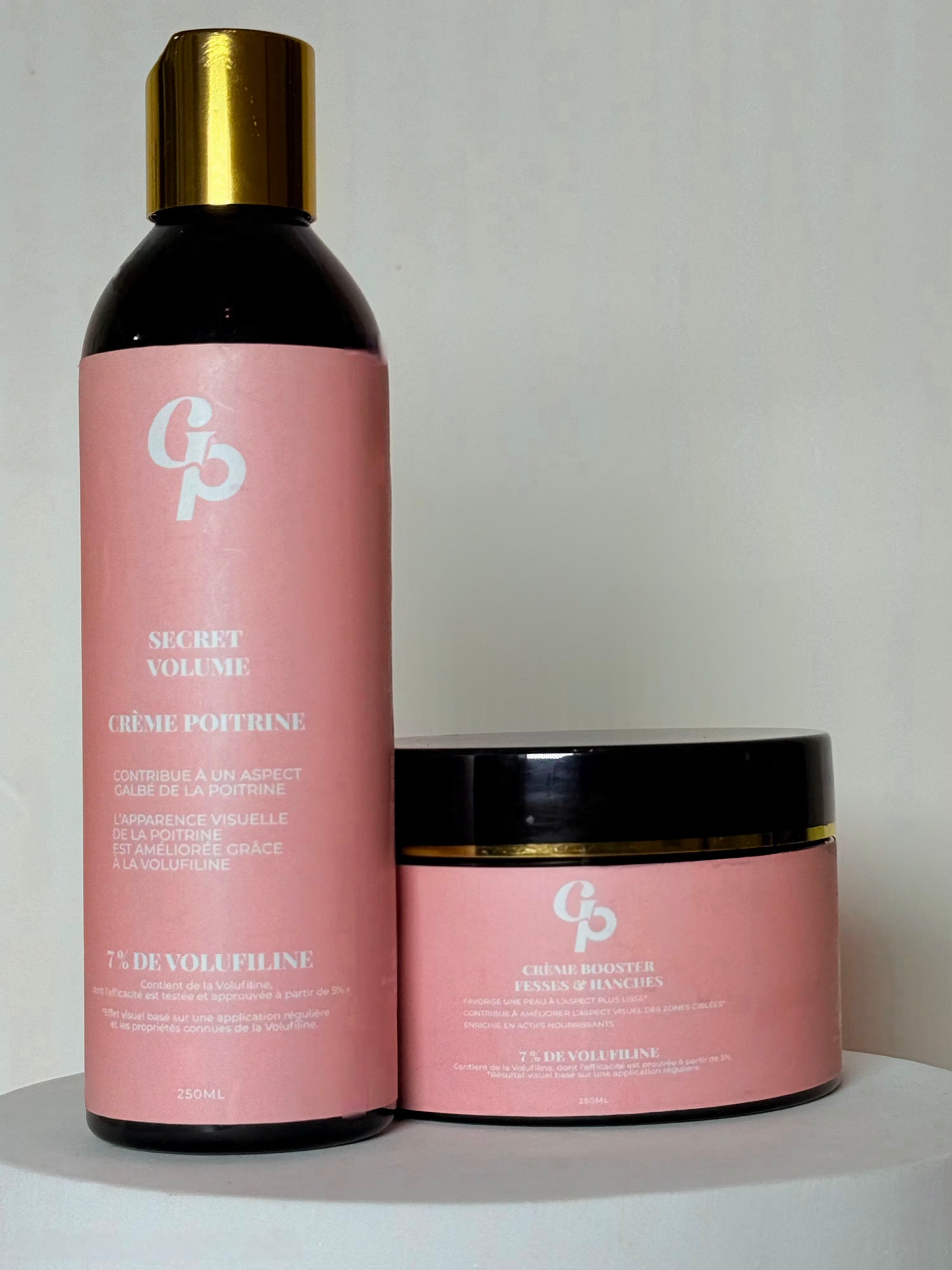 NOS CRÈMES BEST SELLERS SONT DE RETOUR Crème poitrine et crème Fesses&Hanches  (Anciene formule concentré de 7% de Volufiline )