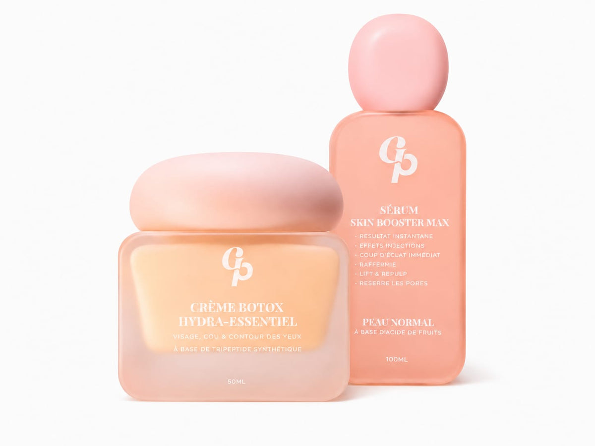 Pack Sérum skin booster Max + crème n2 Botox hydra essentiel