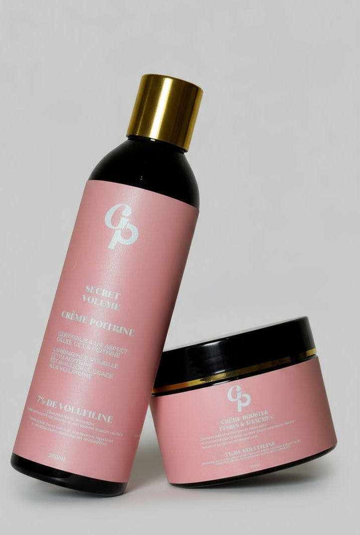 NOS CRÈMES BEST SELLERS SONT DE RETOUR Crème poitrine et crème Fesses&Hanches  (formule concentré de 7% de Volufiline )