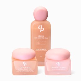Le Pack SkinBoost Max : le sérum et les deux crèmes
